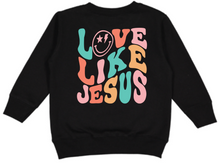 Load image into Gallery viewer, Love Like Jesus KIDS Crewneck Sweatshirt
